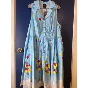 *brand new* Disney retro UP swing dress